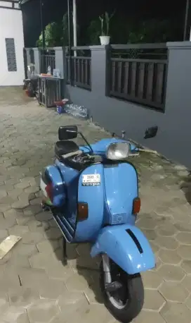 Vespa PX MK2 tahun 1979 ss kumplit plat f akur atas bawah