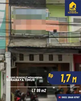 Ruko Nol Jalan Rungkut Menanggal Harapan