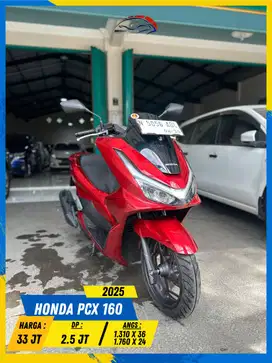 HONDA PCX 160 2025 LIKE NEW MASZEHH HIKMAH MOTOR KEPUH