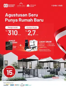 Rumah Ashfara Collection type 30/60