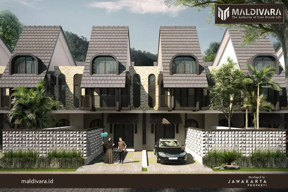 VILLA MALDIVARA KOTA BATU DIJUAL HARGA PROMO 800 JUTAAN