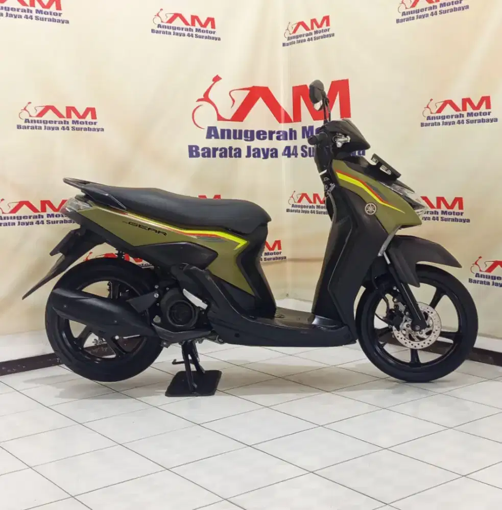 Am Barata #yamaha Gear 125 Tahun 2022 warna Hijau