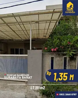 Rumah Puncak Sambisari Surabaya Barat