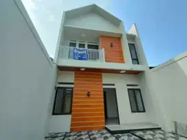 DIJUAL RUMAH 2LANTAI DESAIN MODERN SIAP HUNI