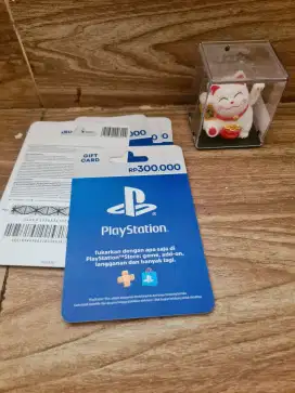 Card gift Voucher Play Station 300RB