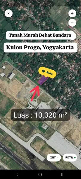 Tanah Dijual Dekat Bandara Kulon Progo