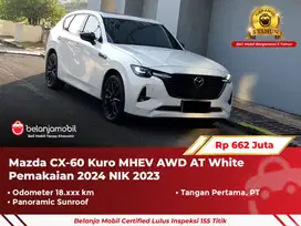 [ 4X4 ] Mazda CX60 CX 60 CX-60 Kuro MHEV AWD AT White 2023/2024
