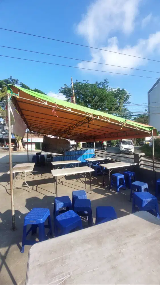 Dijual tenda besi kuat 4x8