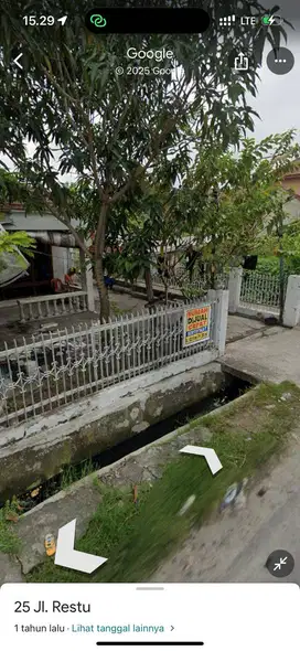DIJUAL RUMAH PRIBADI PINGGIR JALAN DAN BERSERTIFIKAT SHM