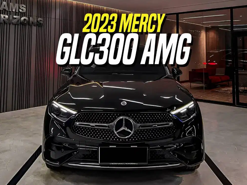 Mercedes Benz GLC300 AMG 2023 Black Hitam Mercy GLC 300 Facelift
