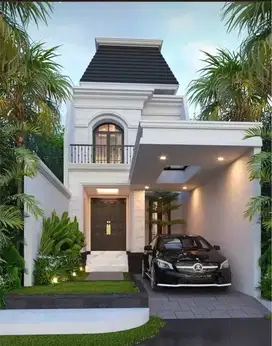 Rumah 2 lantai bangunan baru di meruya utara