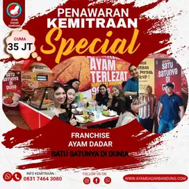 FRANCHISE AYAM DADAR BANDUNG  Dari Bandung untuk Indonesia