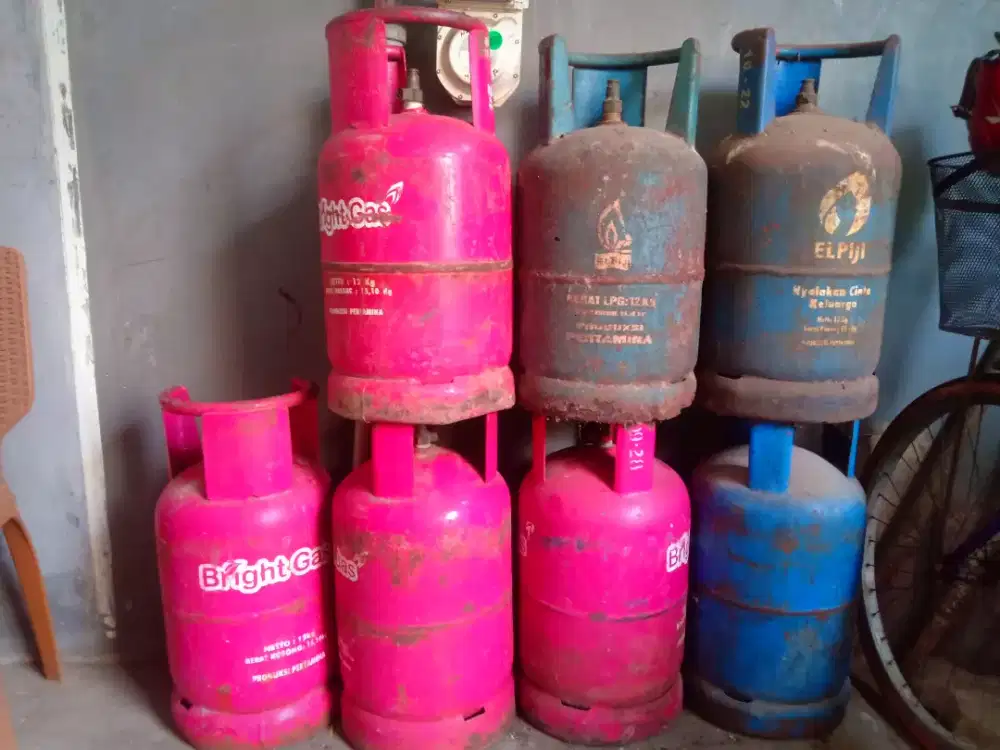 Tabung LPG elpiji bright gas 12kg