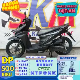 (DP hanya 400 potongan tenor bln) beat smartkey 2024 cash credt