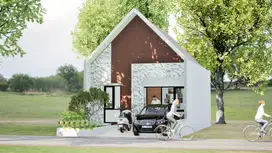 Di Jual Rumah Murah Luas dan Modern Desain Eropa Style