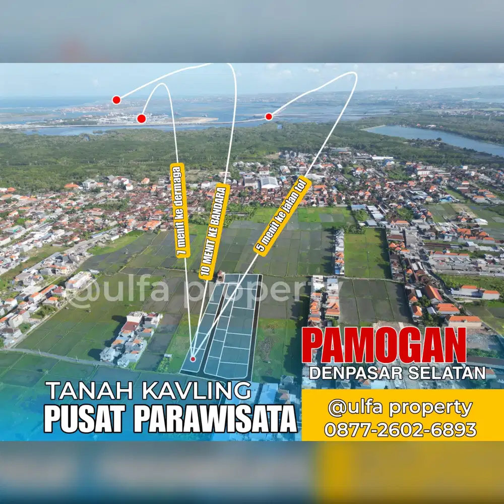 Tanah SHM Pemogan – Cocok Kos/Kontrakan Investasi