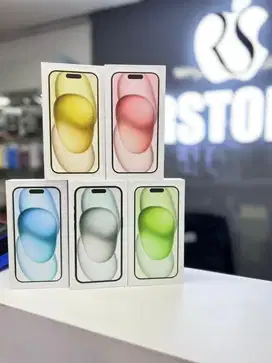 iphone 15 128gb new, garansi resmi/ibox 1 tahun