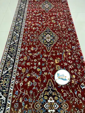 Karpet Masjid Royal Raudah Import Turki Size 120 Cm X 6 Meter