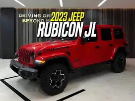 Jeep Rubicon JL 2.0 2023 4-Door Red on Black Merah Wrangler 4 Door