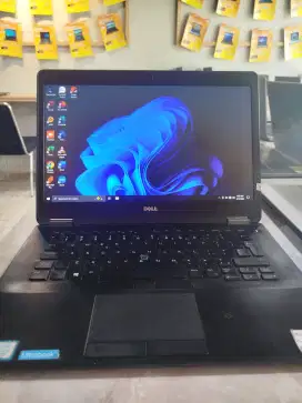 Jual laptop second fullset bergaransi Dell 7470