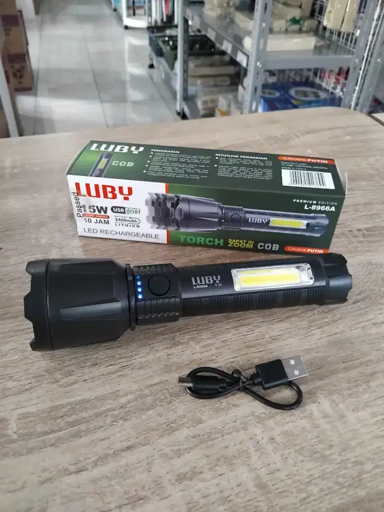 Senter Led Luby 15w L-8966A