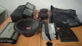 Paket Lengkap Audio + Monitor Mobil Bekas