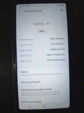 Samsung Galaxy j6 ram 3/32gb