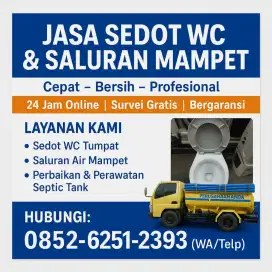 WC tumpat sedot wc tinja salurn service pompa air sanyo cuci sumur bor