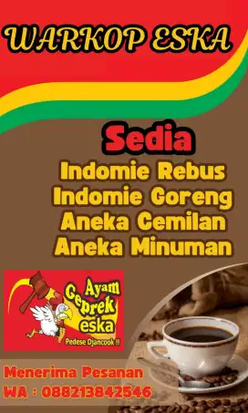 Buat jaga warkop