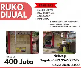 Rumah Toko (Ruko) Siap Pakai