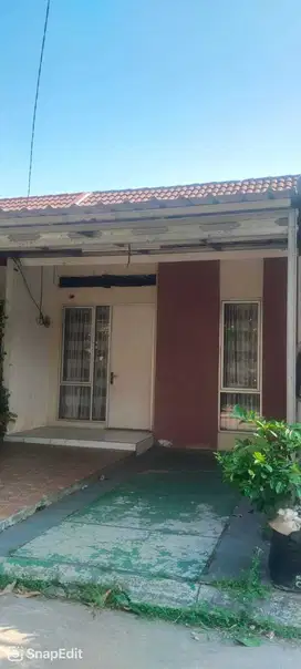 Rumah sewa siap huni di cluster liverpool mutiara gading city