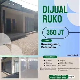 Rumah Toko (Ruko) Siap Huni