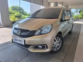 DP 3 JUTA - Honda Mobilio 1.5 E Prestige Bensin AT 2014 Kuning OL