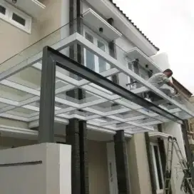 Canopy atap kaca