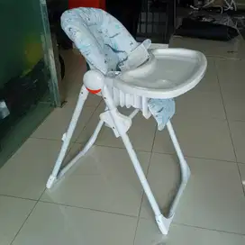 Kursi Makan Bayi Mothercare – Dino Motif,Bekas Terawat,Fullset,3 Posis