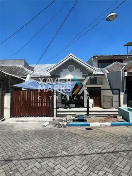 Rumah Semangka, Pondok Tjandra, Minimalis 1 Lantai, Termurah