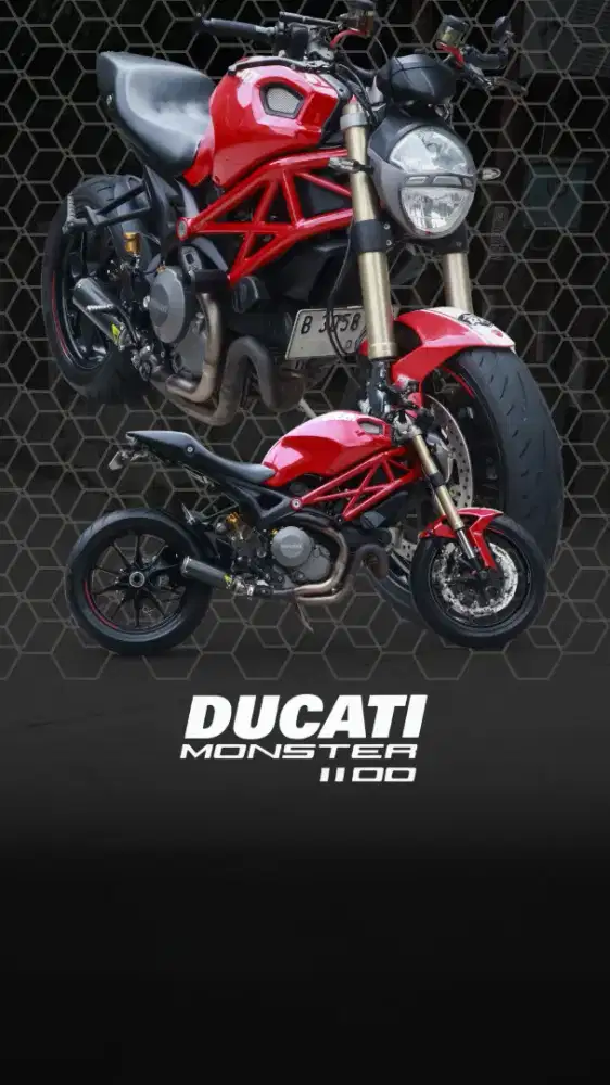 Ducati Monseter 1100 evo Tahun 2013