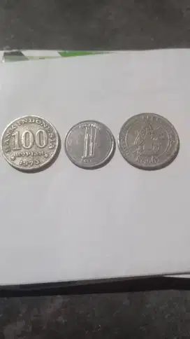 Uang koin kuno 123
