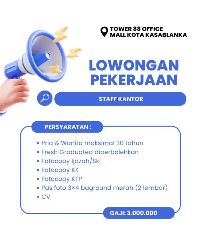 Staf administrasi