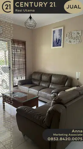 DIJUAL RUMAH DI DALAM CLUSTER KOTA WISATA CIBUBUR