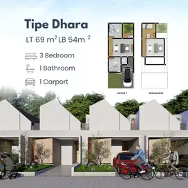 Rumah 3 kamar tidur