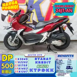 ( promo ceria dp:500 adv 150 2019  angsuran 43rb/hari cash