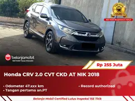 [ LOW KM ] Honda CRV CR-V CR V 2.0 CVT CKD AT Abu 2018/2019