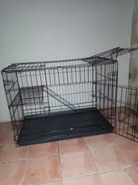 Kandang kucing ukuran 75 tingkat 1