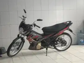 Satria f 2012 masih standar tingting
