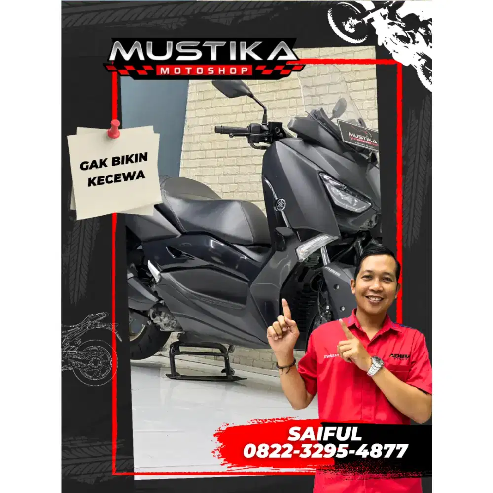 Perfect Condition!!Yamaha X Max 250cc ABS 2021 N Asli Mulus-Mustika
