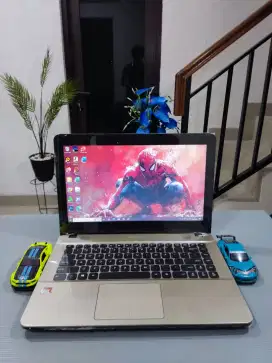 Laptop Asus Vivobook X441 Ram 8gb Ssd+Hdd Siap Pakai COD