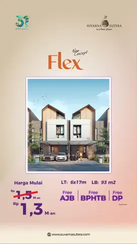 Rumah Cluster Flex Promo Dan Diskon Suvarna Sutera Cikupa Tangerang
