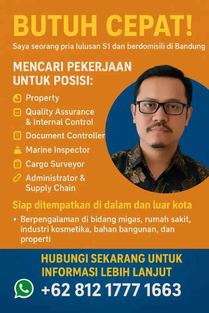 Cari Kerja Sales Marketing Bandung