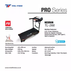 Treadmill elektrik TL 250